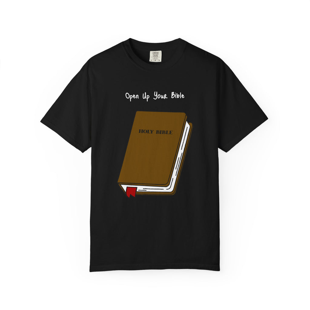 Open Up Your Bible T-shirt