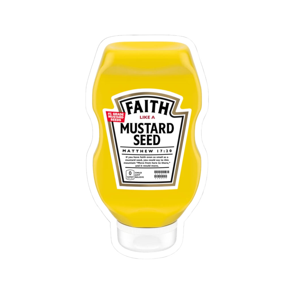 Faith Like a Mustard Seed Vinyl Sticker