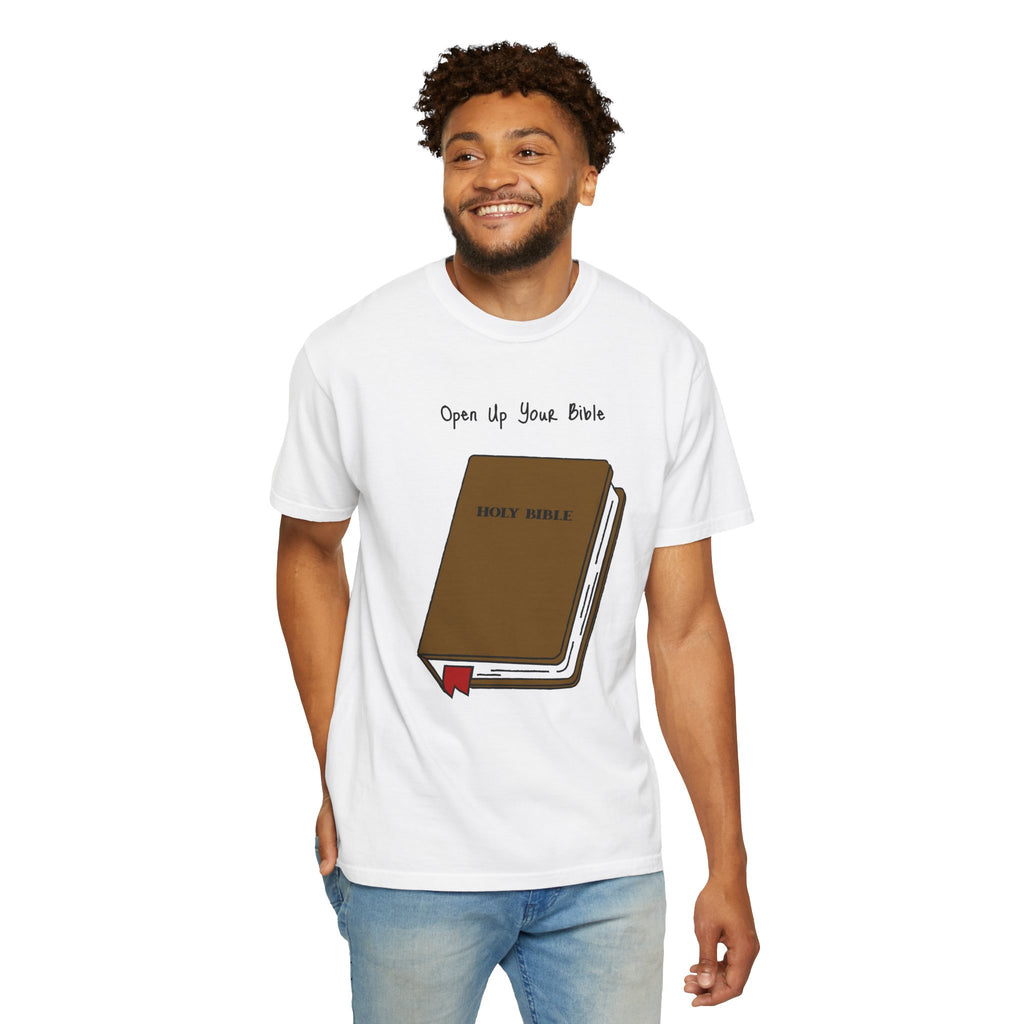 Open Up Your Bible T-shirt