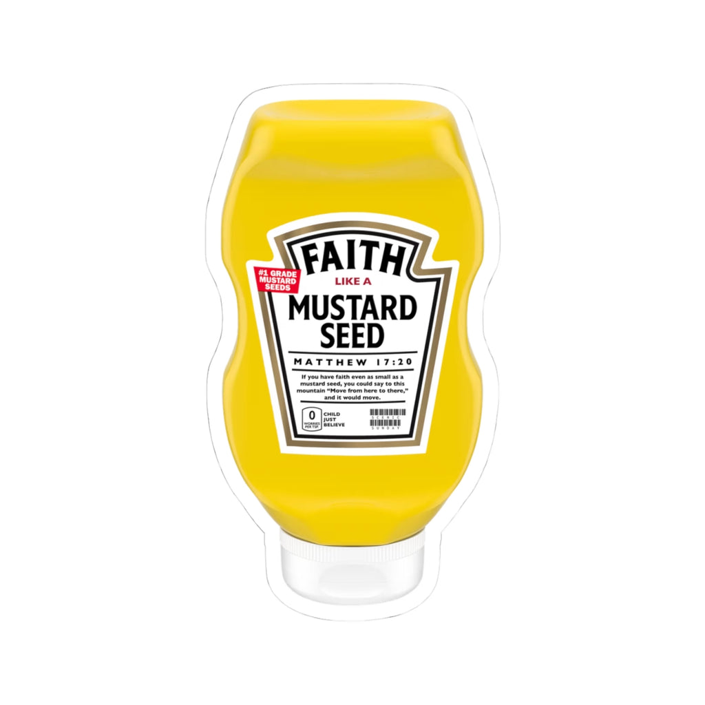 Faith Like a Mustard Seed Vinyl Sticker
